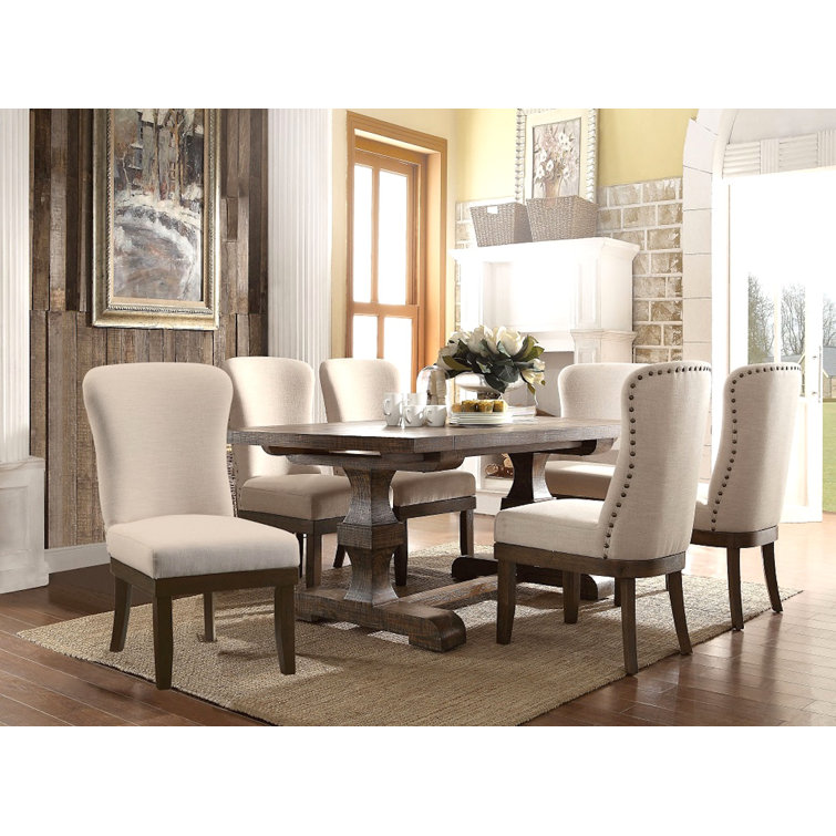 Laurel Foundry Modern Farmhouse Heitzman Extendable Dining Set